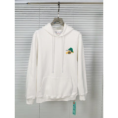 OW hoodie painted arrow pattern hooded