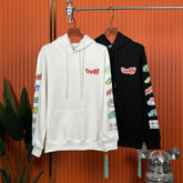 OW hoodie Colorful graffiti Arrow Pattern Pullover Hood