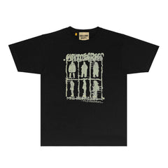 Gallery Dept T Shirt Retro Printed Loose Short-Sleeved Shirt