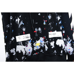 OW hoodie Fireworks Ink Graffiti Hooded
