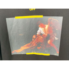 OW hoodie oil painting series arrow pattern hooded