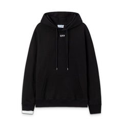 OW Phantom Arrow Pattern Pullover Hooded Sweater