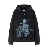 OW hoodie Baby Angel Oil Painting Pattern Pullover Hoodie