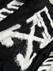 off OW white hoodie Clearance sale at rock-bottom price Size L, chest 104cm, garment length 66cm