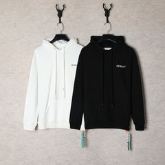 OW hoodie oil painting series pullover terry hooded