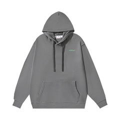 OW hoodie gradual change arrow pattern hoodie