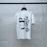 Cp Company T Shirts Printed Casual Crew Neck Short Sleeves