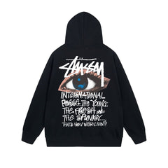 Stussy Hoodie Zip Cardigan Hooded Sweater
