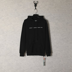 OFF Marker Graffiti Arrow Pullover Hooded Sweater