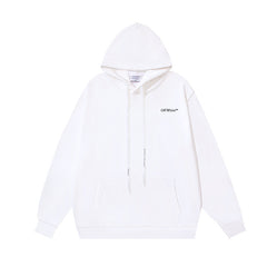OW Unreal Arrow Micro Label Printed Hooded Sweater