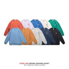 Men Pullover Hoodie Spring Sweater Men's Loose All-Matching Spring and Autumn