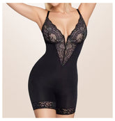 Shapewear Bodysuit Lace Belly Tights