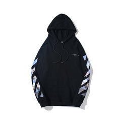 OW hoodie Monet Oil Painting Series Crew Neck Pullover Hood
