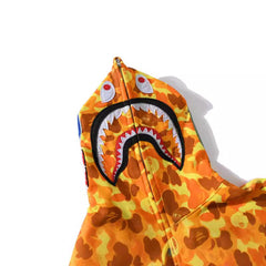 Bathing Ape Hoodie PlayerUnknown's Battlegrounds Orange Camo Jacket