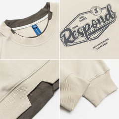 Men Pullover Hoodie Spring American Loose Casual Top