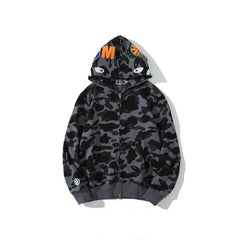 Ape Hoodie Classic Camo Shark Autumn