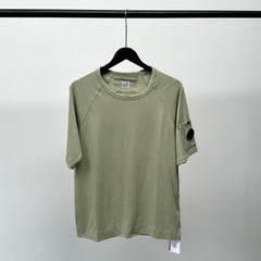 Cp Company T Shirts Men's Cotton Embroidered Casual Crew Neck