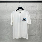 Cp Company T Shirts Casual Cotton Printing Loose
