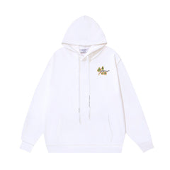OW Plant Series Arrow Pattern Hooded Sweater