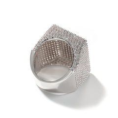 Rings Diamond Ring Silver Hip Hop Spectrum St. Valentine's