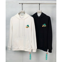 OW hoodie painted arrow pattern hooded