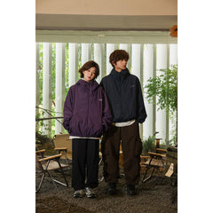 Unisex Jacket Shell Jacket Wind-Resist Tool Windproof Hooded Jacket