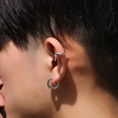 Earrings Zircon 'Cross' Earring Crosses