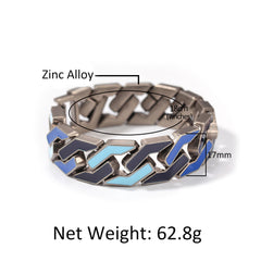 Bracelet Hip Hop Bracelet Color Drip Vintage Spectrum St. Valentine's