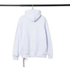OW  hoodie New volcanic eruption personalized print casual loose hoodie