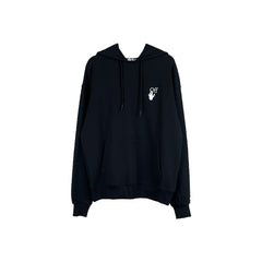 OW Guzheng women's pattern pullover hooded sweater