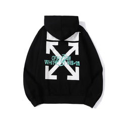 OW  hoodie speed bump landscape illustration fleece hooded