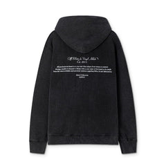 OW  hoodie oil painting series pattern pullover hooded