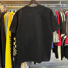Rhude T Shirts Gustavia Hotel Printed Cotton Casual Short Sleeves Men's and Women's