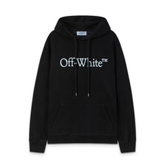 OW  hoodie large letter print pattern pullover