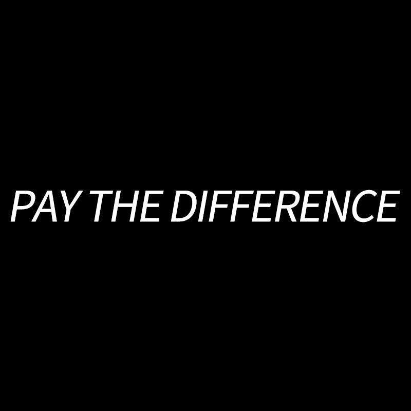 Pay the difference