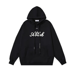 OW Number 23 Printed Hooded Sweater