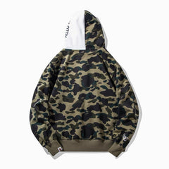 Bathing Ape Hoodie Hello Kitty Camouflage Sweater Men