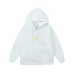 OW Golden Arrow Printed Hooded Sweater