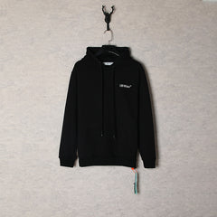OW  hoodie oil painting series pullover terry hooded