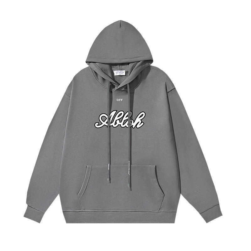 OW Number 23 Printed Hooded Sweater