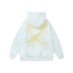 OW Golden Arrow Printed Hooded Sweater