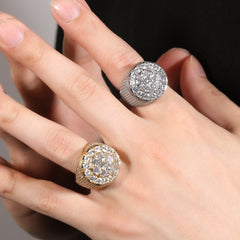 Rings Hip Hop Ring Copper Spectrum