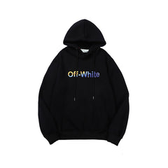 OW  hoodie space astronaut arrow fleece hooded