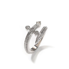 Rings Hip Hop Microencrusted Zircon Sword of Justice Vintage Ring Armament Spectrum