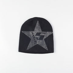 Sp5der Knitted Beanie Wool