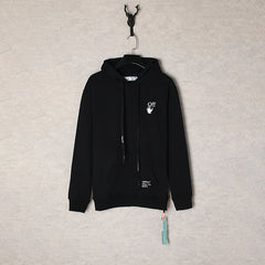 OW hoodie oil painting series arrow hooded