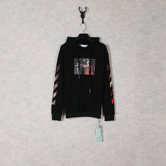 OW  hoodie Caravaggio oil painting pattern print hooded guard