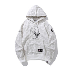 Bathing Ape Hoodie Miami Camo Sweater Casual