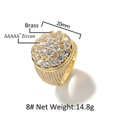 Rings Hip Hop Ring Copper Spectrum