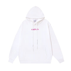 OW Fire Dragon Bee Graphic Print Hooded Sweatshirt